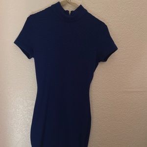 Royal Blue mini dress